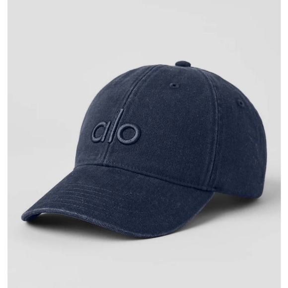NWT ALO Washed Off-Duty Cap, Vintage Navy